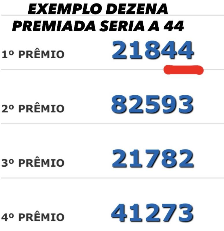 Dezena PREMIADA